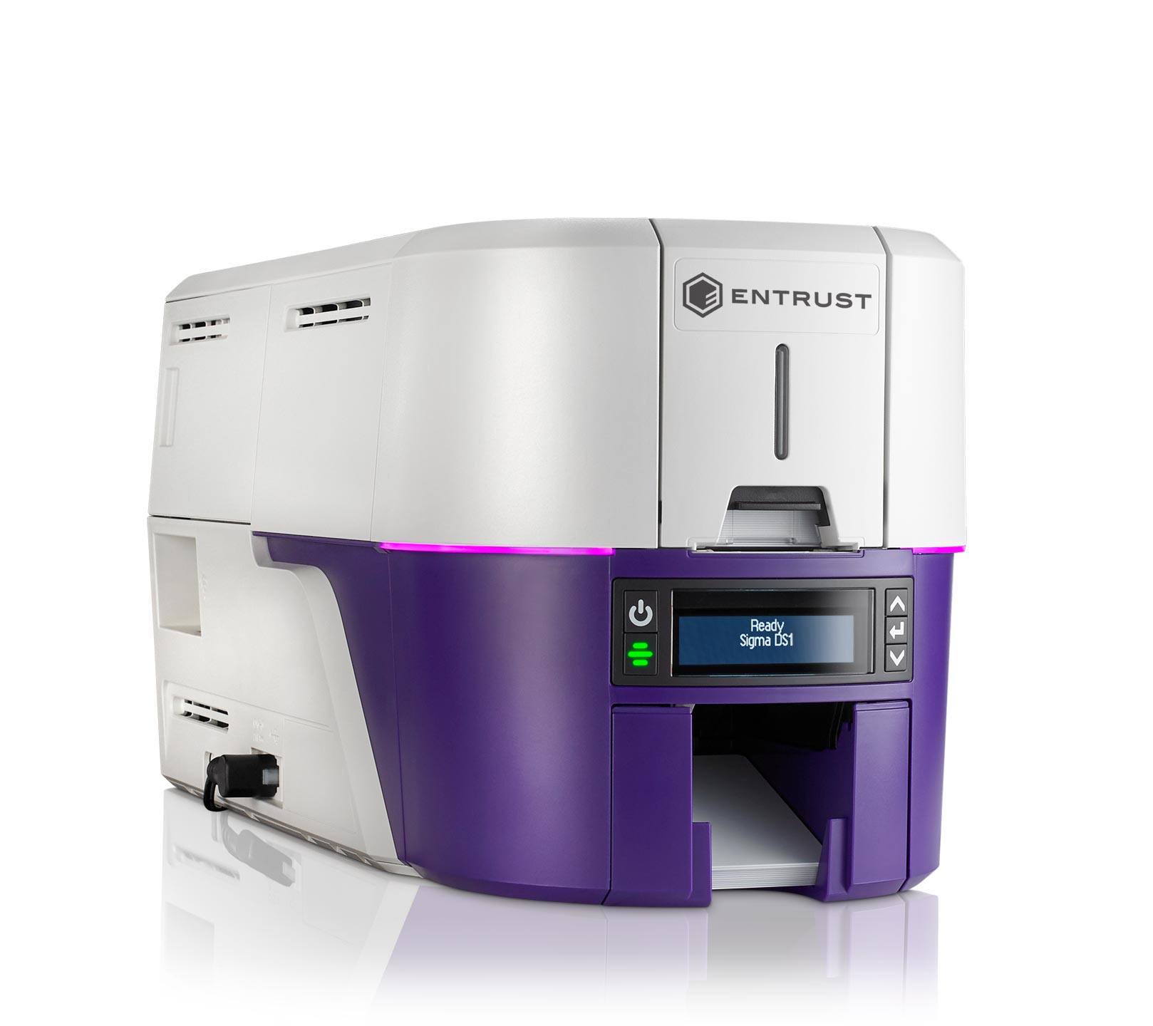 Custom ID Card Printing and Encoding Services | ID CardSolutions - Sigma DS1 Left Low Angle High Res