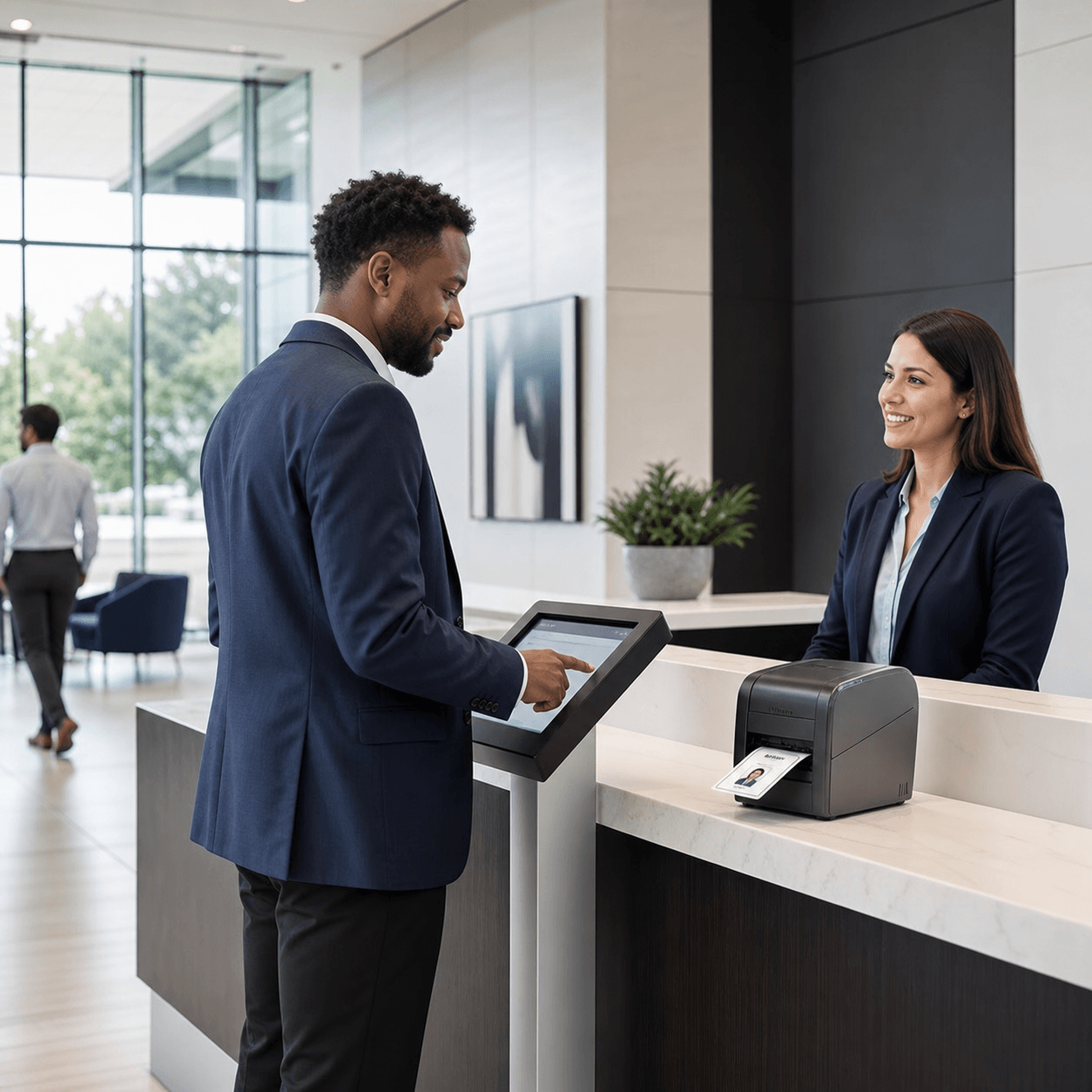 Access Control Systems and Secure Credentials ID Card Solutions - visitor-management